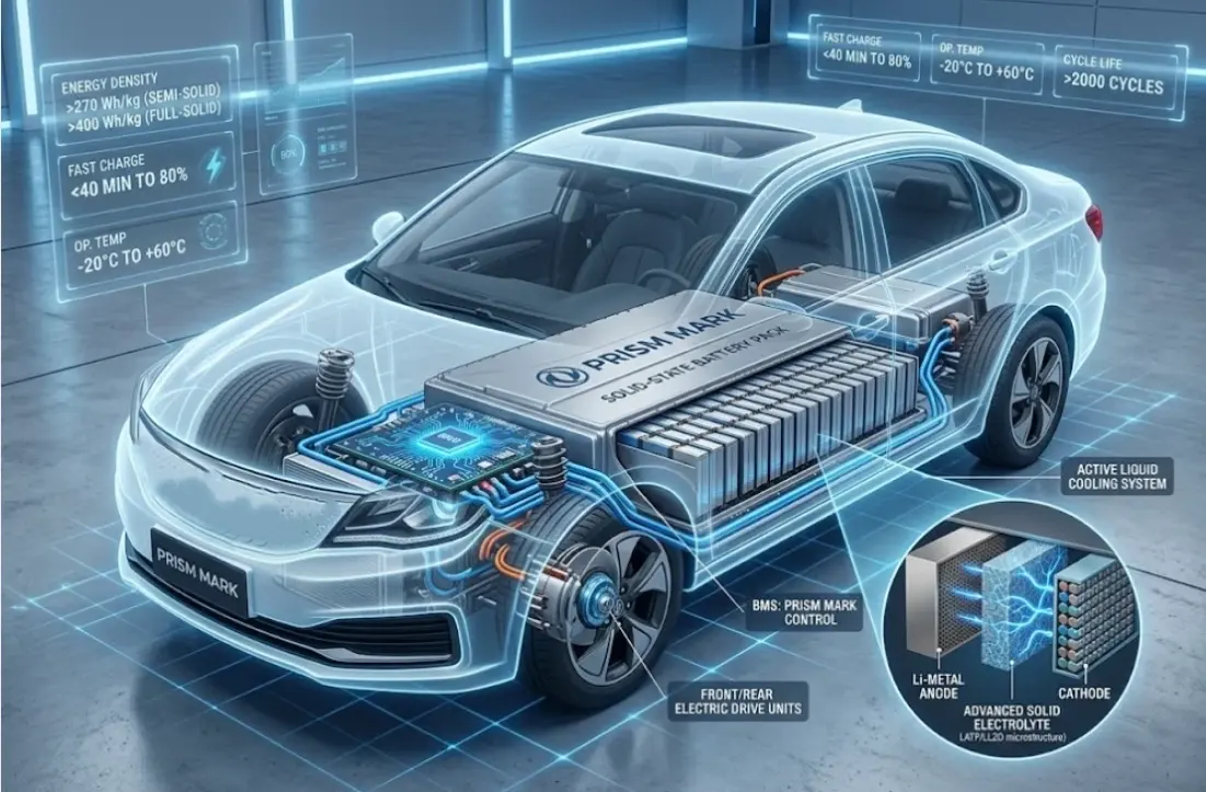 Solid-State Battery Electric Vehicles Applications