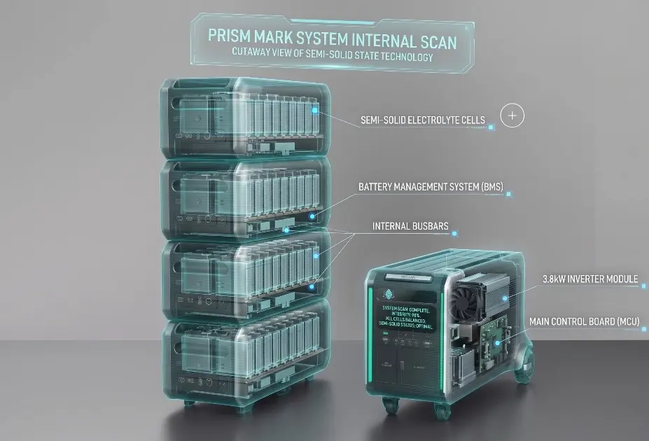 Solid-State Battery Solar Power Station Applications